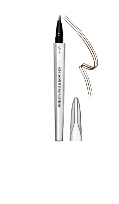 Benefit Cosmetics Mighty Fine Brow Pen In Warm Deep Brown