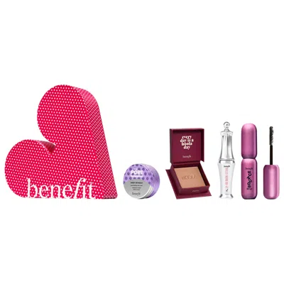 Benefit Cosmetics Mini Benefit Dream Team Makeup Gift Set 0.14oz, 0.11 Us Fl. Oz, 0.08 Oz, 1 Us Fl. Oz, 0.05 Us Fl. oz In Multi