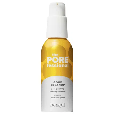 BENEFIT COSMETICS MINI THE POREFESSIONAL GOOD CLEANUP FOAMING CLEANSER 1.5 OZ / 45 ML