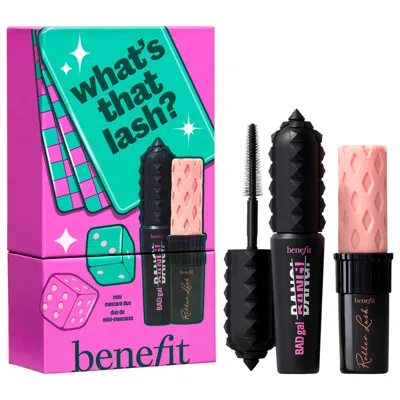 Benefit Cosmetics Mini What's That Lash Mascara Duo Gift Set 0.14 Oz/4 G
