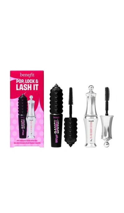 Benefit Cosmetics 2-pc. Pop Lock And Lash It Mini Mascara And Brow Gel Duo Set In Transparent