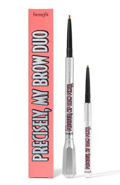 Benefit Cosmetics Precisely, My Brow Duo Defining Eyebrow Pencil Set In Shade 2