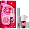 Benefit Cosmetics Talk Beauty To Me 2-piece Lip & Cheek Tint & Mascara Set $55 Value In Transparent