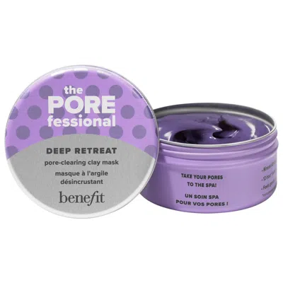 BENEFIT COSMETICS THE POREFESSIONAL DEEP RETREAT PORE-CLEARING KAOLIN CLAY MASK 2.5 OZ / 75 ML