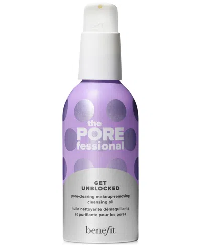 BENEFIT COSMETICS THE POREFESSIONAL GET UNBLOCKED PORE-CLEARING MAKEUP-REMOVING CLEANSING OIL