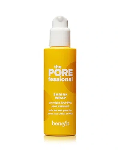 Benefit Cosmetics The Porefessional Shrink Wrap Overnight Aha+pha Pore Treatment 1.6 Oz. In Yellow