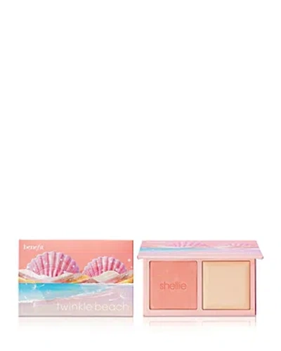 Benefit Cosmetics Twinkle Beach Mini Blush & Highlighter Palette In White