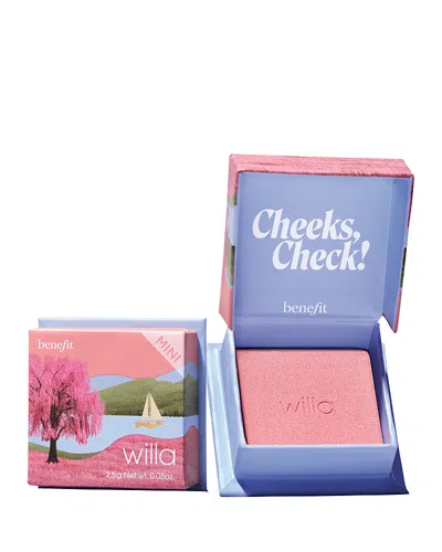 Benefit Cosmetics Silky-soft Powder Blush Willa 0.08 oz / 2.5 G