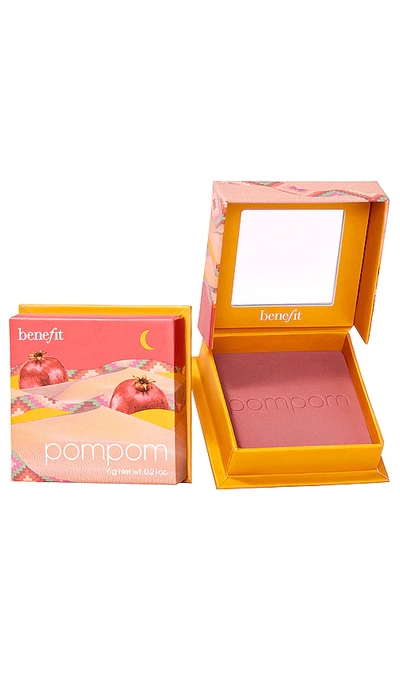 Benefit Cosmetics Wanderful World Silky-soft Powder Blush In Pompom Matte Finish