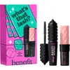 Benefit Cosmetics What's That Lash 2-piece Mascara Minis Gift Set In Black