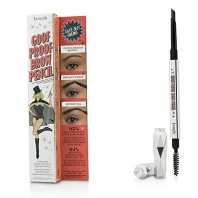 Benefit Ladies Goof Proof Brow Pencil Easy Shape & Fill 04 Medium Makeup 602004071262 In Black