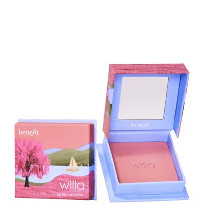 Benefit Mini Willa Nude Blush Powder - Soft Neutral-rose 2.5g In Multi