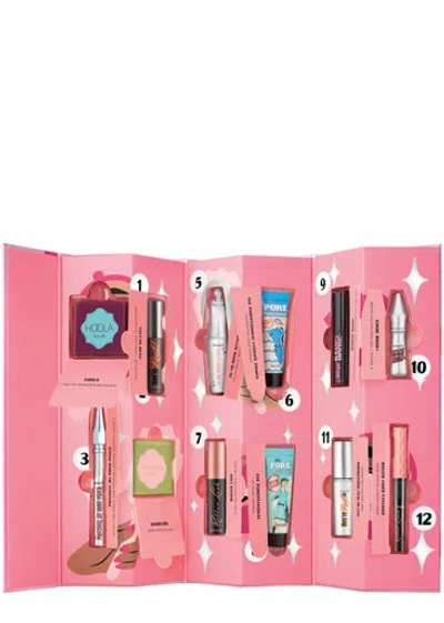 Benefit Shake Your Beauty Advent Calendar, Advent Calendar, Minis In White