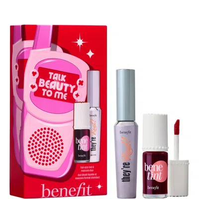 Benefit Talk Beauty To Me Mascara And Cheek & Lip Tint Gift Set (worth £49.50)