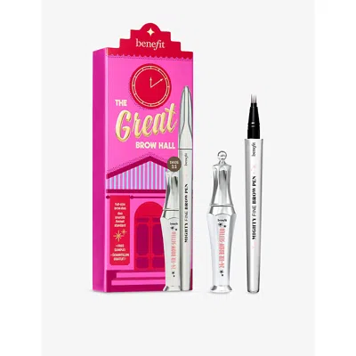 Benefit The Great Brow Hall, Eyebrow Pen & 24hr Brow Setter Duo Gift Set Worth £53.35 In 3.5