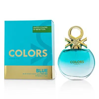 Benetton - Colors Blue Eau De Toilette Spray  80ml/2.7oz In White
