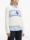 Benetton Argyle-pattern Sweater In Multi