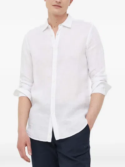 Benetton Button-down Shirt In White
