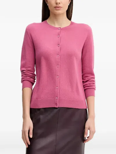 Benetton Button-up Knit Cardigan In Multi