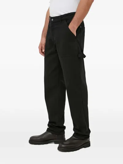 Benetton Carpenter Trousers In Black
