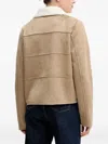 Benetton Collared Buttoned Jacket In Multi