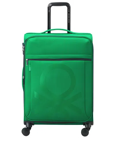 Benetton Color Block Expandable Medium Softside Luggage