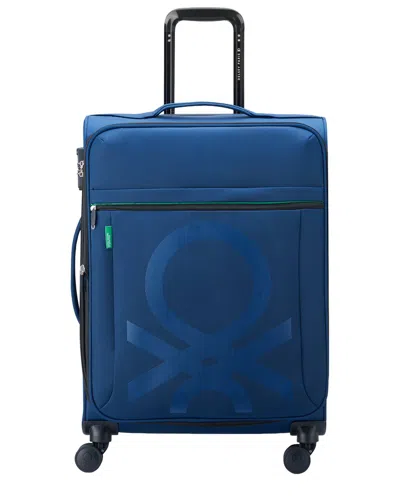 Benetton Color Block Expandable Medium Softside Luggage