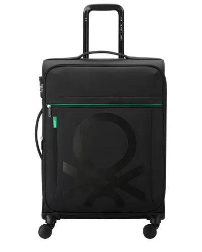 Benetton Color Block Expandable Medium Softside Luggage