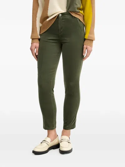 Benetton Corduroy Trousers In Green