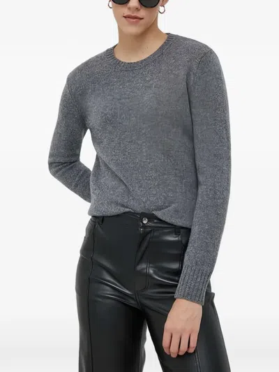 Benetton Crew-neck Sweater In Gray