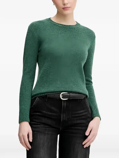 Benetton Crew-neck Sweater In Green