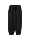 Benetton Drawstring Elasticated Track Pants In Black
