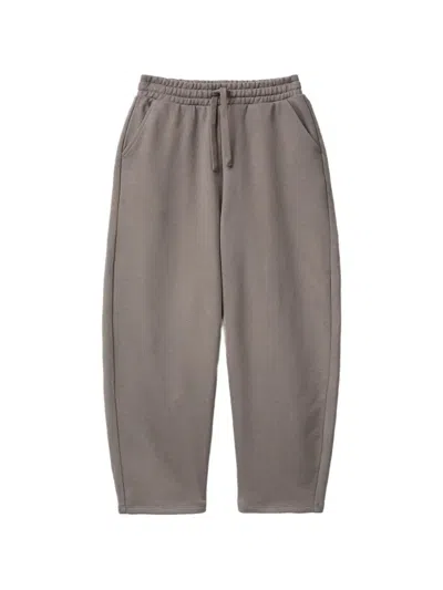 Benetton Kids' Drawstring-waist Track Pants In Gray