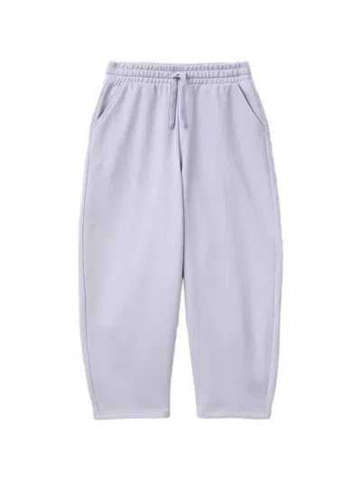 Benetton Drawstring-waist Track Pants In Purple