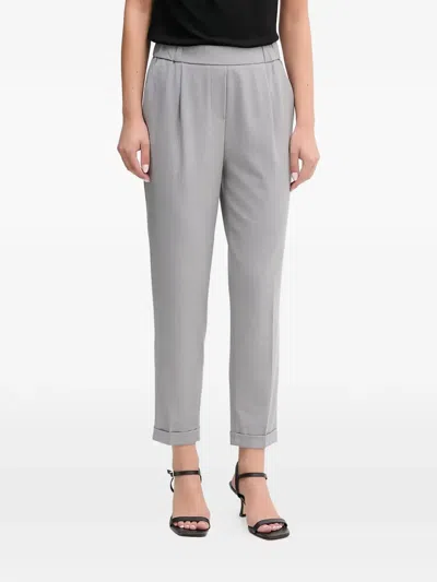 Benetton Elasticated Trousers In Gray