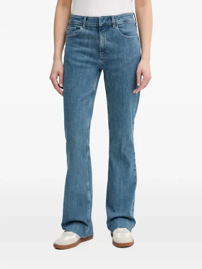 Benetton Flare-leg Jeans In Blue
