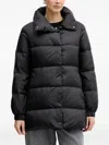 Benetton High-collar Puffer Jacket In Multi