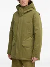 Benetton Hooded Jacket In Green