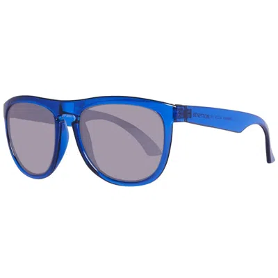 Benetton Injected Men's Sunglasses In Blue