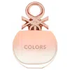 Benetton Ladies Colors Rose Edt Spray 2.7 oz (tester) Fragrances 8433982013218
