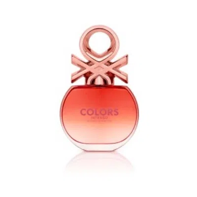 Benetton Ladies Colors Rose Intenso Edp Spray 1.7 oz (tester) Fragrances 8433982020636