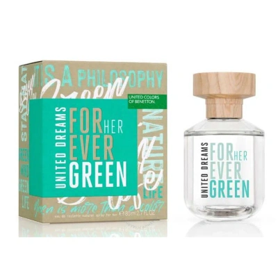 Benetton Ladies Dreams Forever Green Edt Spray 2.7 oz Fragrances 8433982021695 In Black / Green