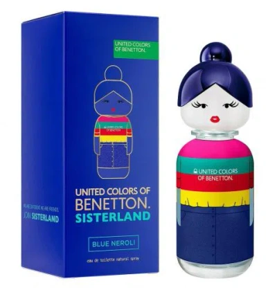 Benetton Ladies Sisterland Blue Neroli Edt 2.7 oz Fragrances 8433982018701 In Blue / Orange