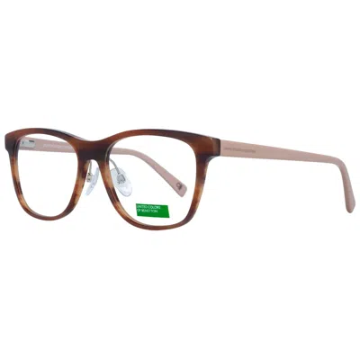Benetton Ladies' Spectacle Frame  Beo1003 54151 Gbby2 In Brown