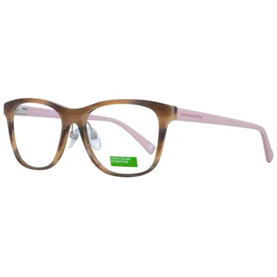 Benetton Ladies' Spectacle Frame  Beo1003 54247 Gbby2 In Brown
