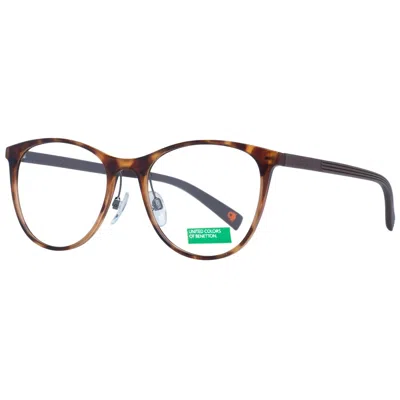 Benetton Ladies' Spectacle Frame  Beo1012 51112 Gbby2 In Brown