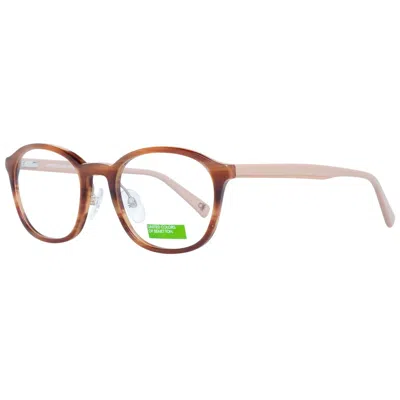 Benetton Ladies' Spectacle Frame  Beo1028 49151 Gbby2 In Brown