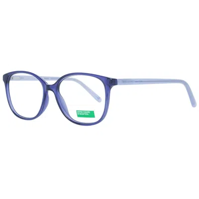 Benetton Ladies' Spectacle Frame  Beo1031 53644 Gbby2 In Blue