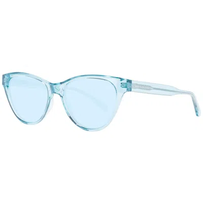 Benetton Ladies' Sunglasses  Be5044 54111 Gbby2 In Blue