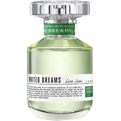 Benetton Ladies United Dream Live Free Edt 2.7 oz (tester) Fragrances 8433982017117
